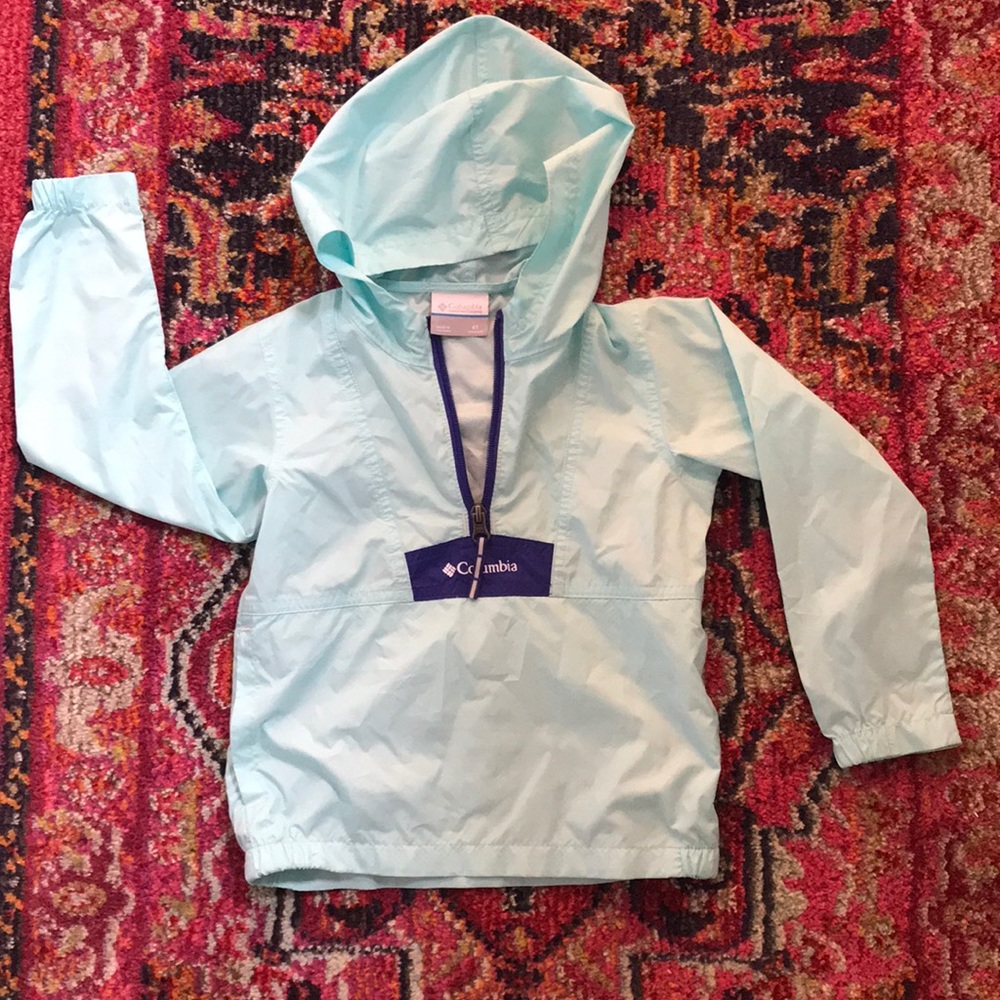 4T Girls Columbia Windbreaker